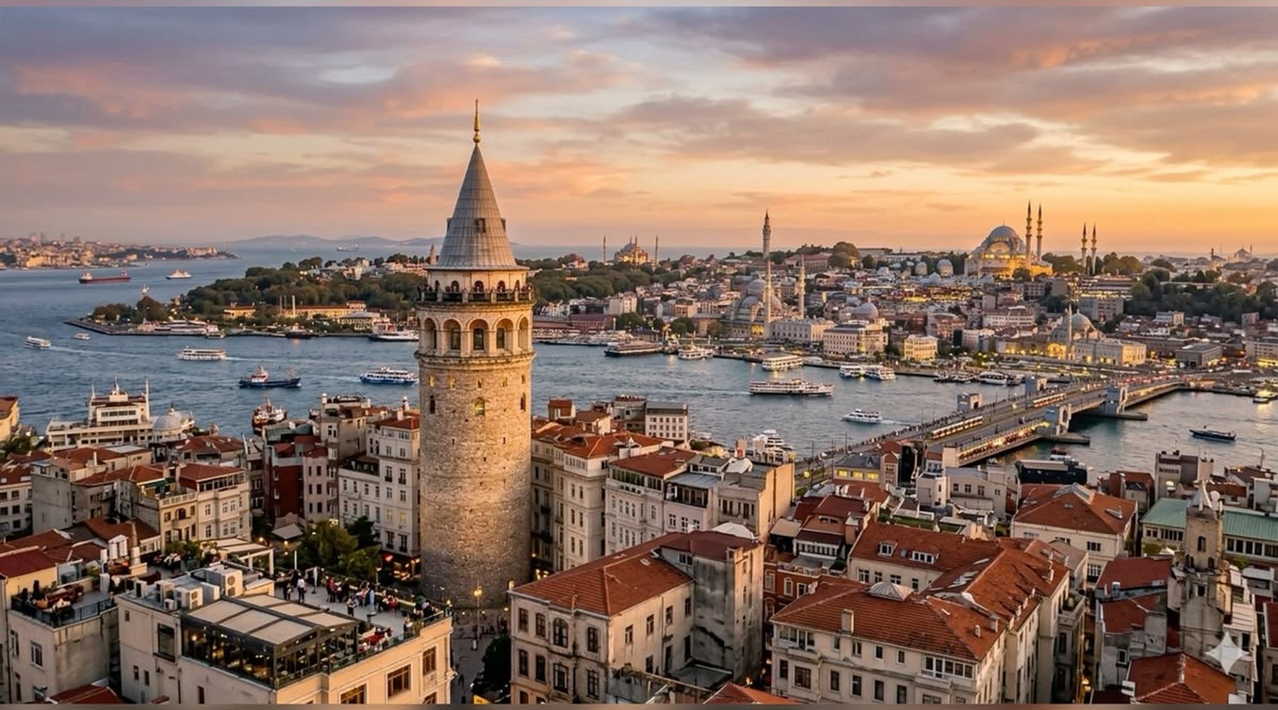 Istanbul Bosphorus view — hair transplant medical tourism destination